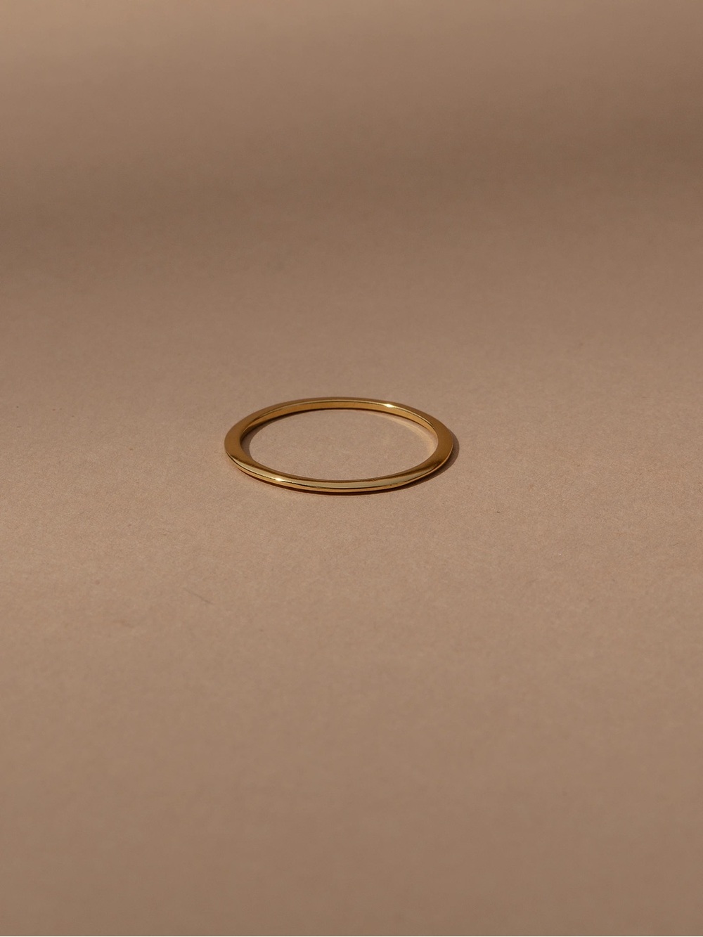 Uncommon James Vermeil Simple Life Ring